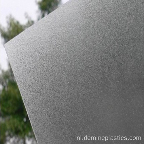 Nieuw materiaal doorschijnende matte massieve polycarbonaatplaat